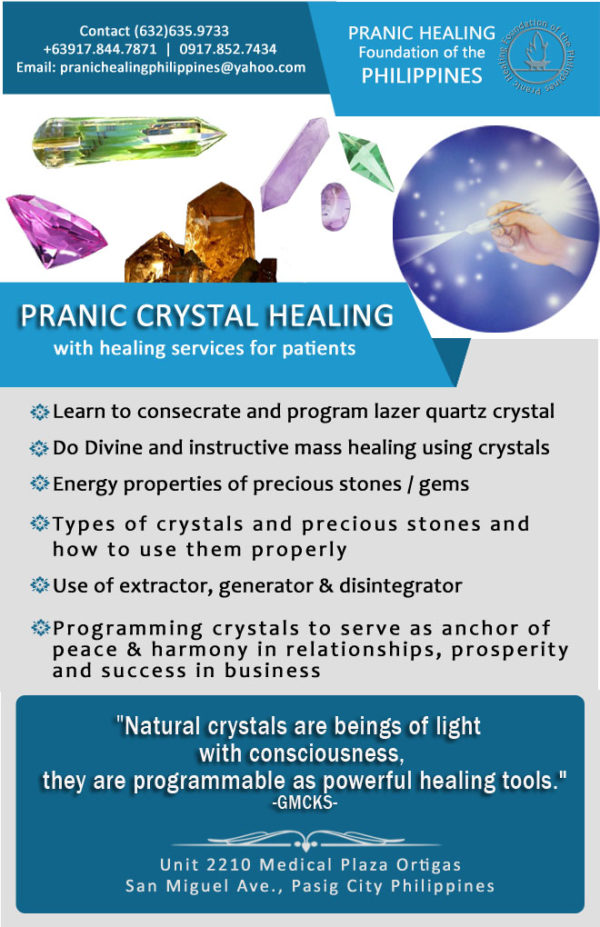 Pranic Crystal Healing 